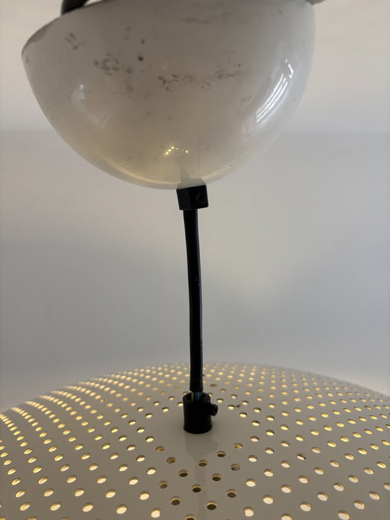 XL Vintage Italian Space Age Pendant Lamp – PiùLuce Vicenza (1970s/1980s) – Piuluce Vicenza, Metal (photo 9 of 11)