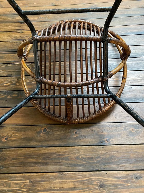 Image 1 of vintage rotan zeteltje 