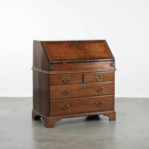secrétaire anglaise ancienne du XVIIIe siècle