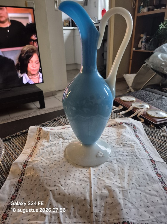 Vintage Opaline Vase – stelvia, Glass (photo 5 of 5)