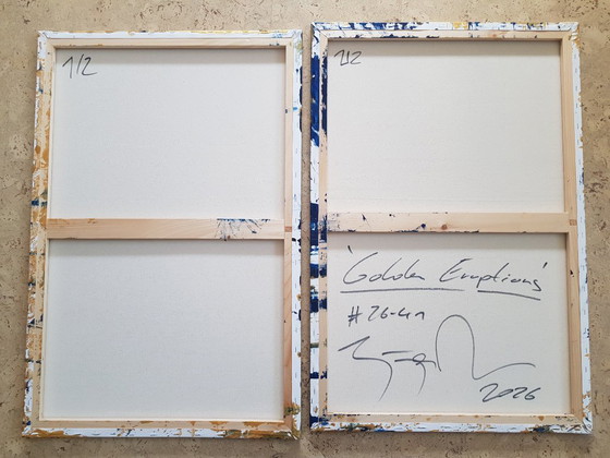 Image 1 of Jürgen Angeler - Golden Eruptions - XXL