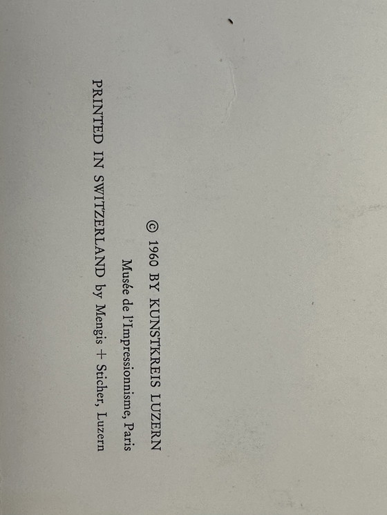 Image 1 of Vincent van Gogh La chiesa di Auvers copia originale 1960 Di Kunstkreis Lucerna Svizzera