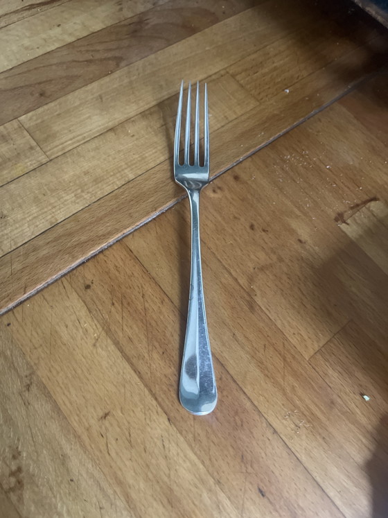 Complete silver cutlery set 835 for 12 persons in cabinet, Table accessories, Wood (photo 2 of 5)