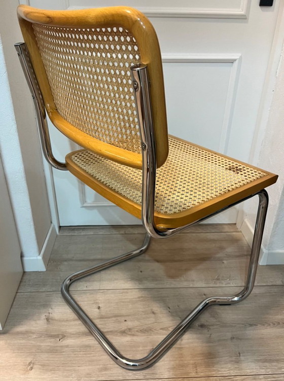 Image 1 of 6x Cesca Marcel Breuer stijl Made in Italy