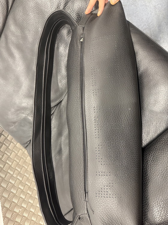 Image 1 of Italiaans design Natuzzi Lederen stoel loungestoel fauteuil