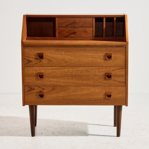Bureau en teck restauré MK11134
