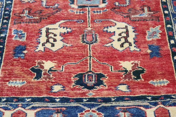 Image 1 of Originele handgeknoopte oude Kaukasische Azerbeidzjaanse kelim - 161 cm - 138 cm - Zeer Fijn