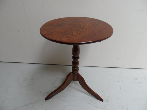 table d'appoint ronde ancienne