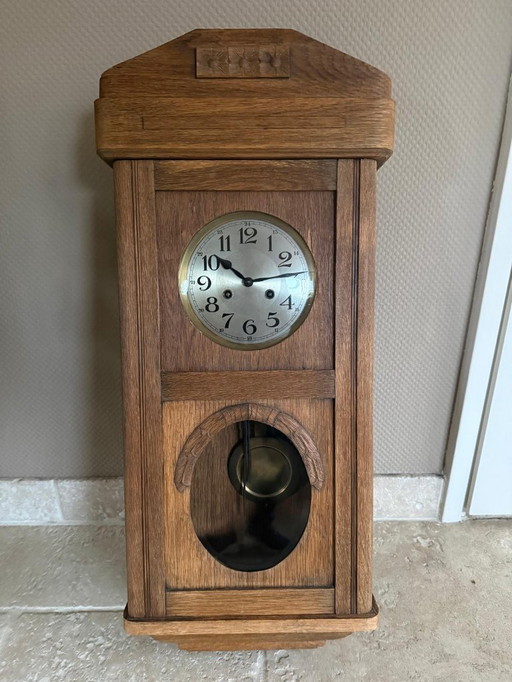 Frisian oak clock