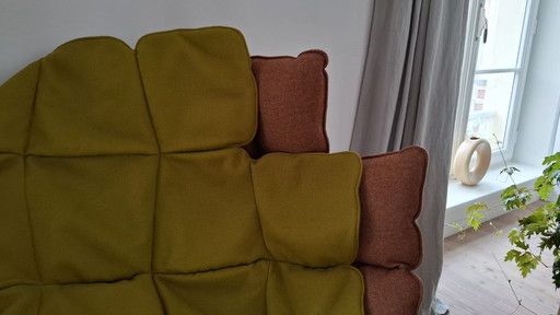 Fundas de asiento y puf HUSK (B&B Italia, Patricia Urquiola))