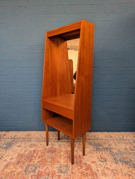 Image 1 of Vintage hall closet with mirror, 1960s