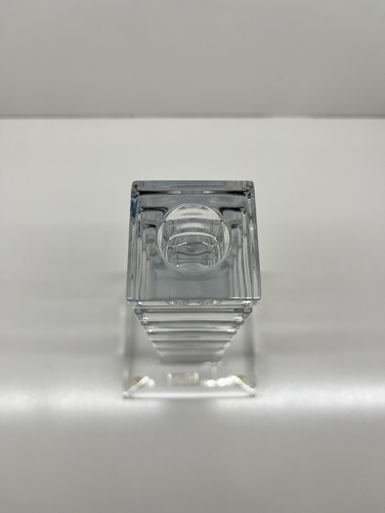 Image 1 of Candeliere in cristallo Saint-Louis – Design di Jean Sala – Stile Art Déco – Ottime condizioni