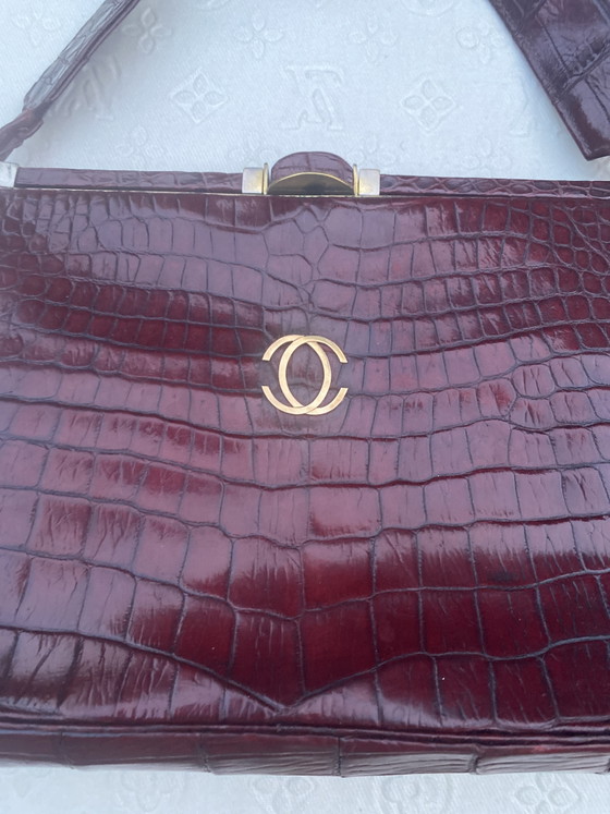 Cartier Klassische Handtasche 50s Hochwertiges Leder – Henkeltaschen, Leather (photo 2 of 7)