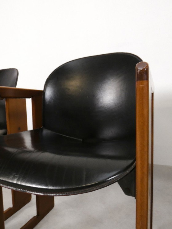 Image 1 of 4 sedie da pranzo - 'Dialogo' - Afra & Tobia Scarpa