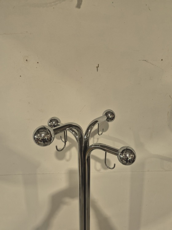 Appendiabiti vintage italiano cromato di Bulo – Cromo (photo 4 of 6)