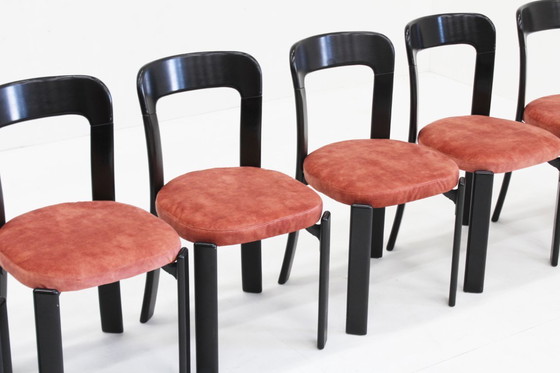 Image 1 of Vintage Bruno Rey dining chairs for Dietiker Switzerland 1970s, set of 6