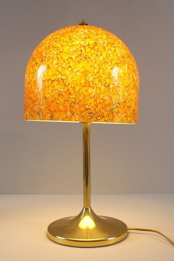 Image 1 of Mid Century paddestoel lamp/tafellamp van Peil & Putzler, Duitsland, jaren 1970