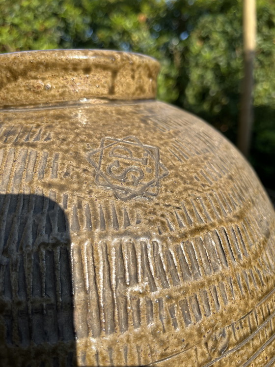 Image 1 of Martavaan, oude Aziatische kruik xxl 