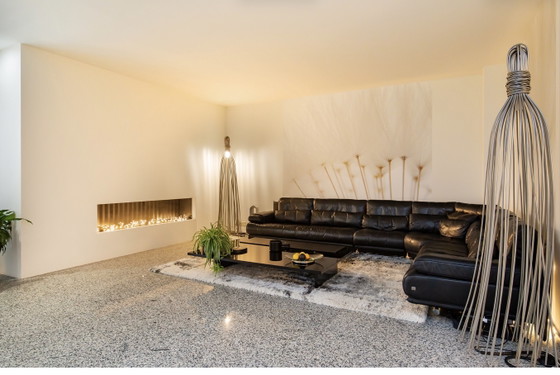 Beautiful Floor Lamp A Showpiece – Terzani, Floor lights, polished steel, Metal (photo 3 of 5)