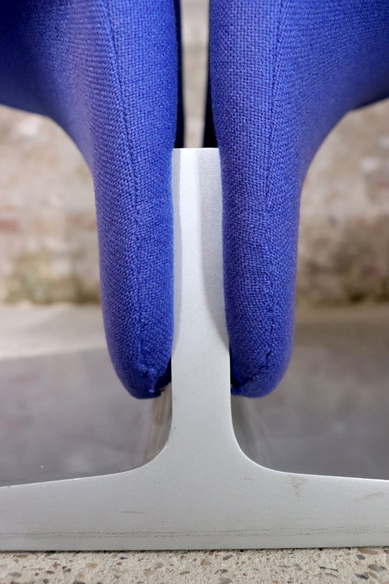 Image 1 of Artifort - F582 - Ribbon Chair + Ottoman - Pierre Paulin - 1990s