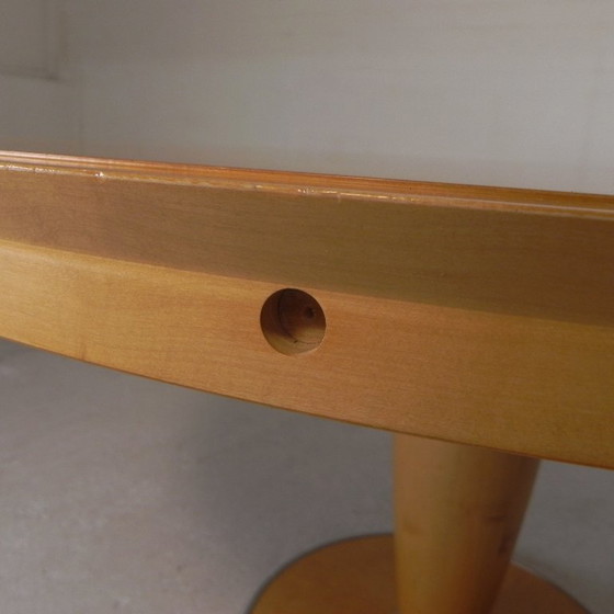 Image 1 of Isa dining table by Chi Wing Lo for Giorgetti, 130 cm, 1990s