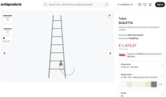 Image 1 of Rohre Scaletta-Kühler