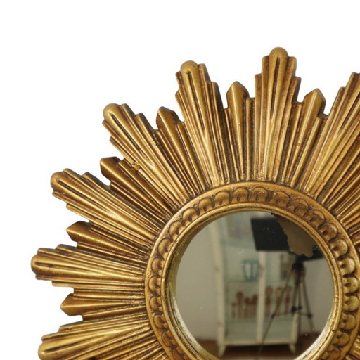Small Vintage Sunburst Sunburst Mirror