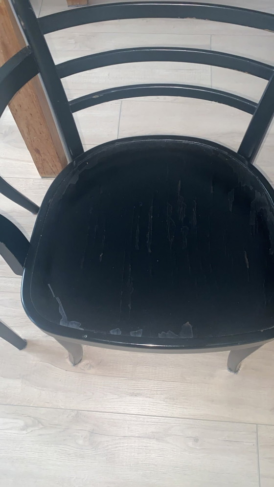 4 chaises Thonet - Bois noir – Chaises de salle à manger, Wood (photo 5 of 6)