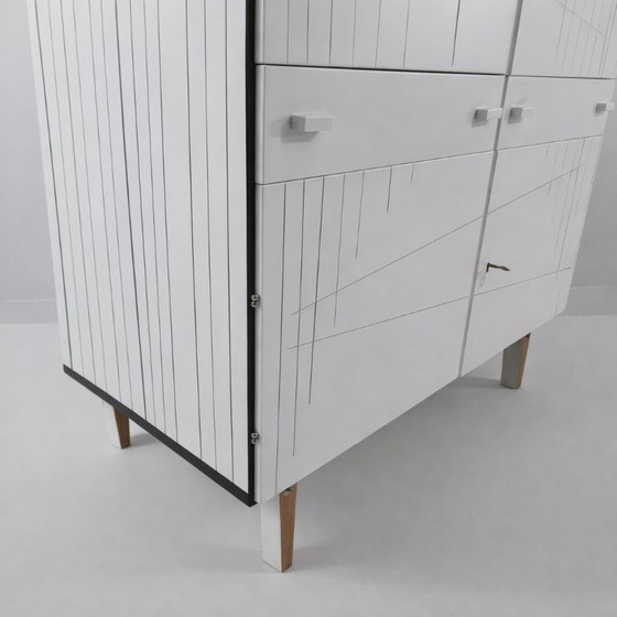 Image 1 of Vintage Wardrobe in Ash by Francisek Mezulanik, 1970