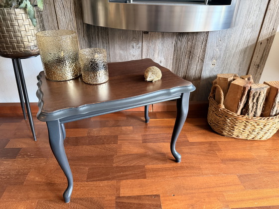 Image 1 of Refurbished antique side table