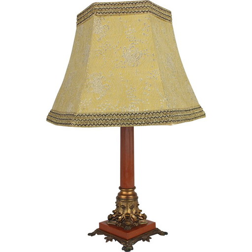 Mid-century polished table lamp, Poland 1960s