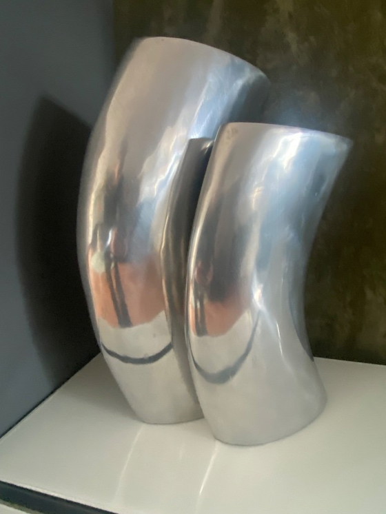 Image 1 of Set di vasi in alluminio