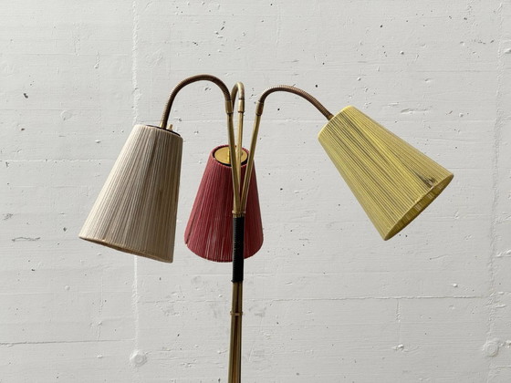 Image 1 of Lampada da terra di metà secolo con collo d'oca, anni '60