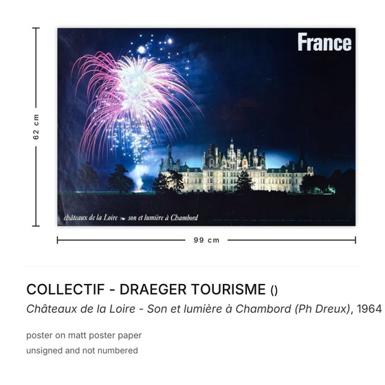 Image 1 of KOLLEKTIVE - DRAEGER TOURISM Schlösser des Loiretals - Ton- und Lichtshow in Chambord (P