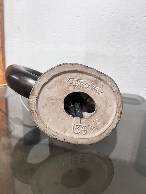 Image 1 of Lampenfuß aus Keramik von Gil Agnoloni, 1960