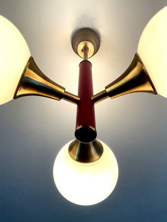 Image 1 of Kaiser Leuchten - ca. 1950/60 - Lampada a sospensione - Germania