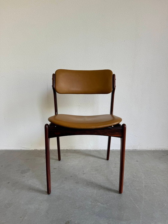 Image 1 of Ensemble de chaises danoises vintage en bois de rose