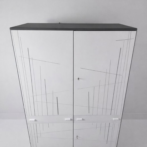 Image 1 of Vintage Wardrobe in Ash by Francisek Mezulanik, 1970