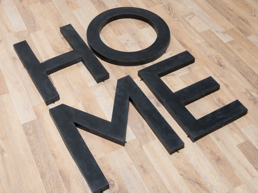 Lettere grandi di metà secolo - Set "HOME"