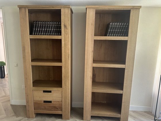 Image 1 of Storage cabinets 222x90x45 cm 2-piece combination purchase