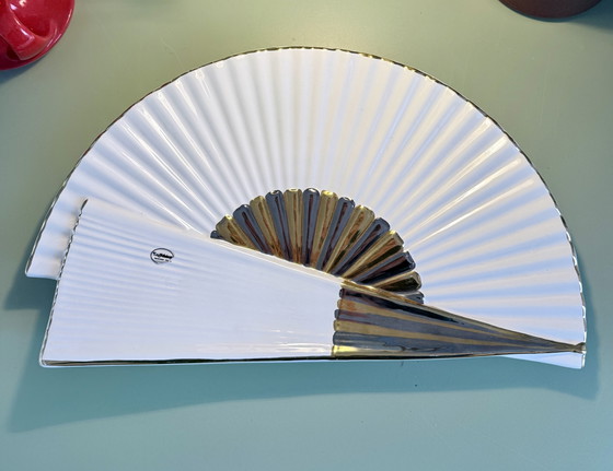 Bosa Ceramiche Shell – sculptural design bowl – white & gold – Decorative Objects (photo 7 of 8)