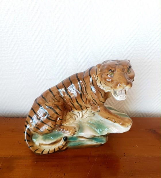 Image 1 of Ceramic tiger circa 1940/1950