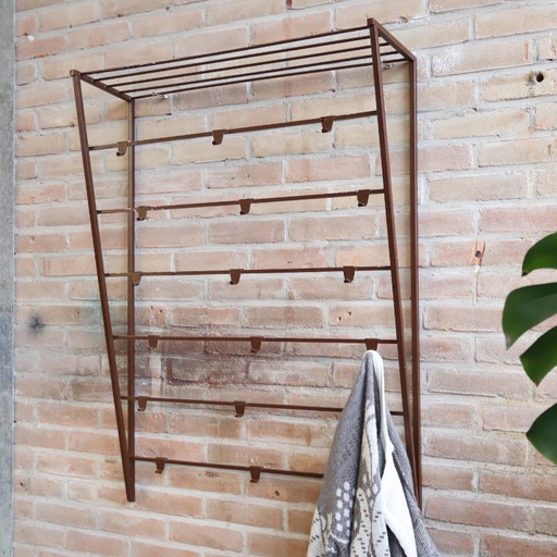 Vintage design Coen de Vries Porte-manteau 1950s tone loader pilastro