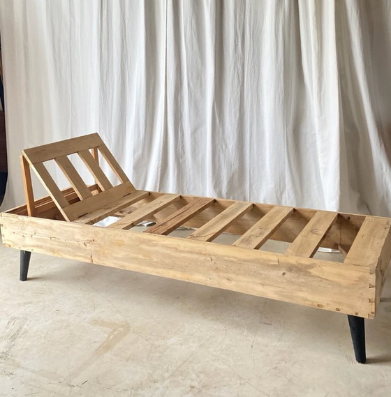 Vintage daybed – Eenpersoonsbedden, Hout (photo 12 of 13)