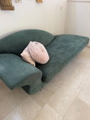 Chaise longue vert foncé Doit partir vite