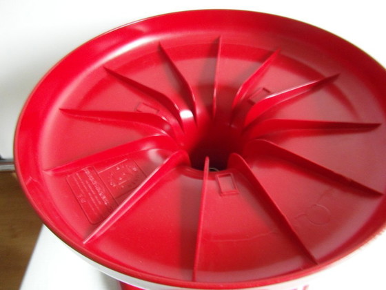 Friedriech Stuckenbroker Space Age Stool – Friedrich Stuckenbröker, Plastic, Textile (photo 6 of 10)