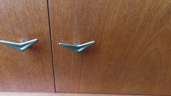 Image 1 of Vintage Secretaire  /  klep kast jaren 50 / 60 