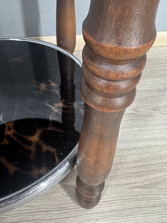 Image 1 of Tavolino Art Déco con dettagli in tartaruga