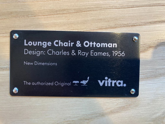 Image 1 of eames lounge + ottoman vitra