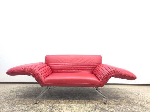 De Sede ds 142 Winfried Totzek designer sofa designer armchair chair sofa red
